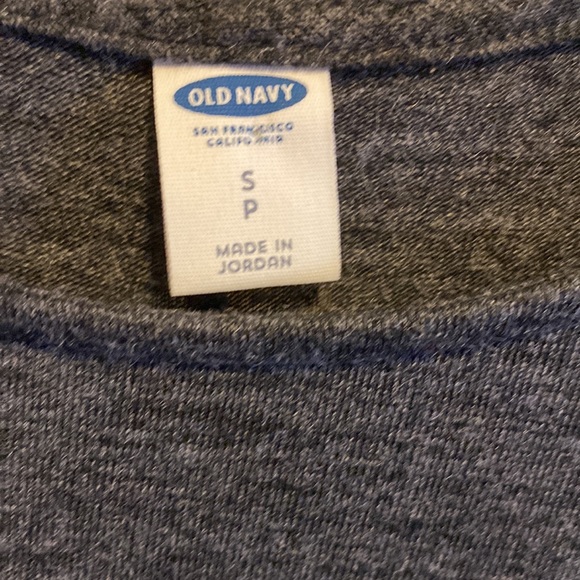 Old Navy Dark Gray Long Sleeve Dress - SP - 17” pit to pit / 37” Long - Picture 4 of 4